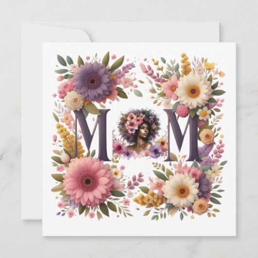 De schoonheid van een moeder kaart (Voorkant)