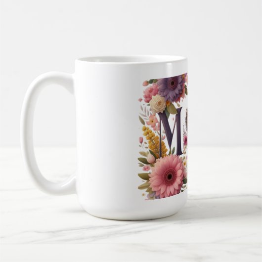 De schoonheid van een moeder koffiemok (Links)