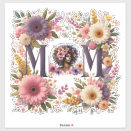 De schoonheid van een moeder sticker