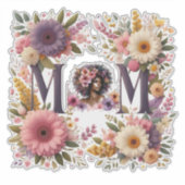 De schoonheid van een moeder sticker (Voorkant)