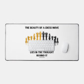 De schoonheid van een schaafbeweging leeft in geda bureaumat (Keyboard & Muis)