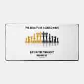 De schoonheid van een schaafbeweging leeft in geda bureaumat (Voorkant)