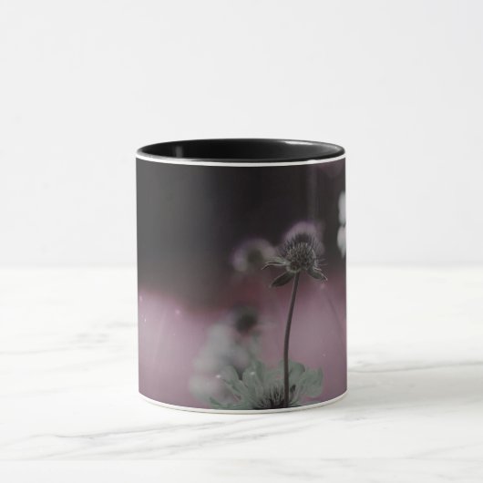 De schoonheid van een speldenkussen ventilator mok (Midden)