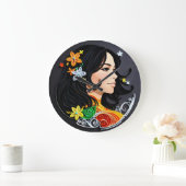 De schoonheid van een vrouw. grote klok (Huis)