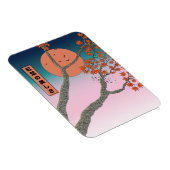 De schoonheid van esdoornbladeren magneet (Rechterzijde)