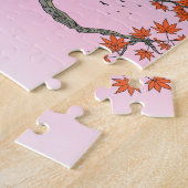 De schoonheid van espenbladeren legpuzzel (Zijkant)