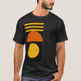 De schoonheid van geometrische figuren t-shirt