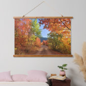 De schoonheid van herfstkleuren hangend wandkleed (Slaapkamer)