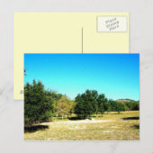 De schoonheid van het Briefkaart Bandera Texas (Voorkant / Achterkant)