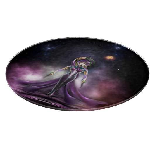 De schoonheid van het fractale kunstportret van Tr Snijplank (Hoek)