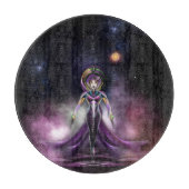 De schoonheid van het fractale kunstportret van Tr Snijplank (Voorkant)