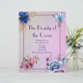 De schoonheid van het kruis-gepersonaliseerd Papie (Staand voorkant)