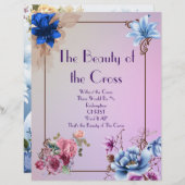 De schoonheid van het kruis-gepersonaliseerd Papie (Voorkant / Achterkant)