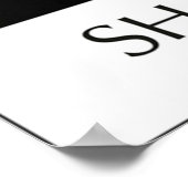 De schoonheid van het leven met het Hoesje van een Poster (Hoek)