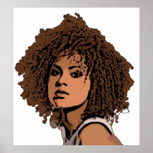 De schoonheid van het Poster Hair (Voorkant)