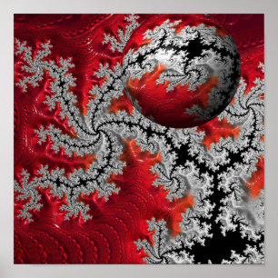 De schoonheid van het Poster Mandelbrots