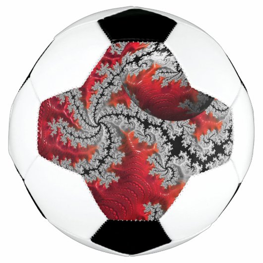 De schoonheid van het Voetbal Mandelbrots (Voorkant)