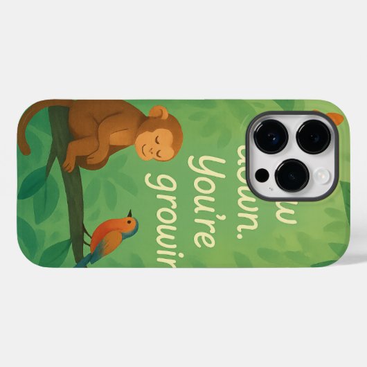 De schoonheid van het worden Case-Mate iPhone case (Achterkant (horizontaal))