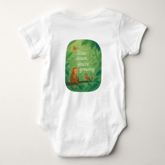 De schoonheid van het worden romper (Achterkant)