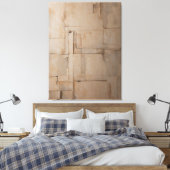 De schoonheid van imperfectie canvas afdruk (Insitu (Slaapkamer))