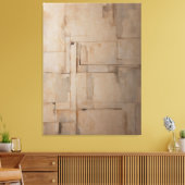 De schoonheid van imperfectie canvas afdruk (Insitu (Woonkamer))