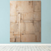 De schoonheid van imperfectie canvas afdruk (Insitu (Houten vloer))