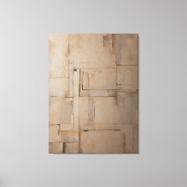 De schoonheid van imperfectie canvas afdruk