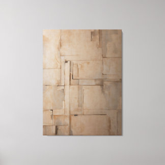 De schoonheid van imperfectie canvas afdruk