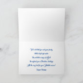 De schoonheid van Kerstmis Wenskaart Kaart (Binnen)