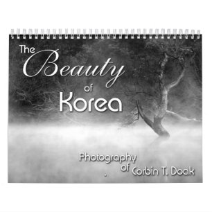 De schoonheid van Korea Kalender