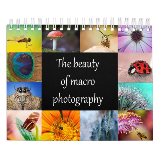 De schoonheid van macrofotografie kalender (Hoes)