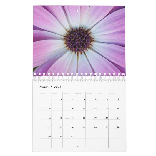 De schoonheid van macrofotografie kalender (Mar 2026)