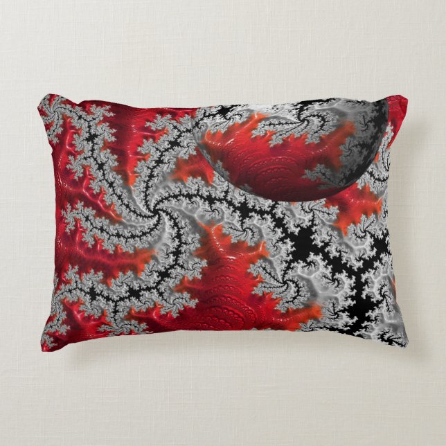 De schoonheid van Mandelbrots Accent Cushion Kussen (Voorkant)