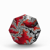 De schoonheid van Mandelbrots Acrylblok Fotoblokken (Voorkant)