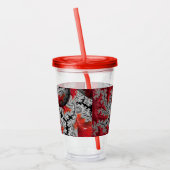 De schoonheid van Mandelbrots Acryltumbler Acryl Drinkbeker (Links)