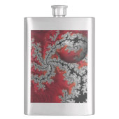 De schoonheid van Mandelbrots Classic Flask Flacon (Voorkant)