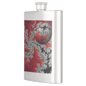 De schoonheid van Mandelbrots Classic Flask Flacon (Links)