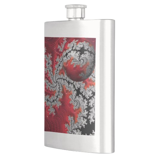 De schoonheid van Mandelbrots Classic Flask Flacon (Links)