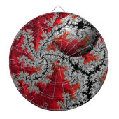 De schoonheid van Mandelbrots Dartboard Dartbord (Voorkant)