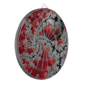 De schoonheid van Mandelbrots Dartboard Dartbord (Voorkant Links)