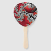 De schoonheid van Mandelbrots Fans Handwaaier (Voorkant)