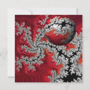 De schoonheid van Mandelbrots Flat Kaart