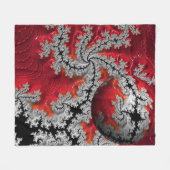 De schoonheid van Mandelbrots Fleece Blanket Deken (Voorkant (Horizontaal))