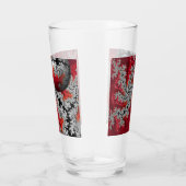 De schoonheid van Mandelbrots Glass Tumbler (Rechts)