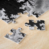 De schoonheid van Mandelbrots Jigzaag Puzzle Legpuzzel (Zijkant)