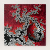 De schoonheid van Mandelbrots Jigzaag Puzzle Legpuzzel (Horizontaal)