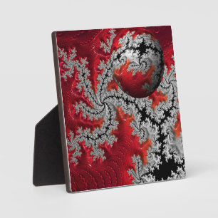 De schoonheid van Mandelbrots Plaque Fotoplaat