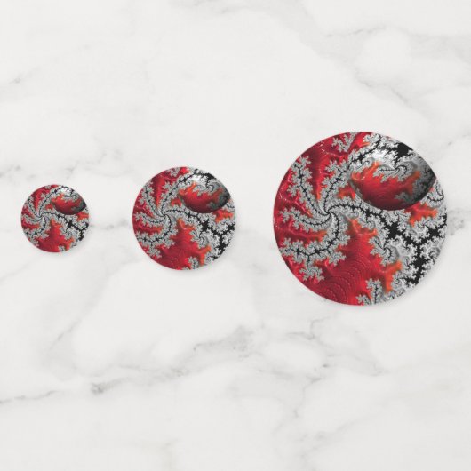 De schoonheid van Mandelbrots Table Confetti (Voorkanten)