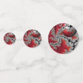 De schoonheid van Mandelbrots Table Confetti (Achterkanten)