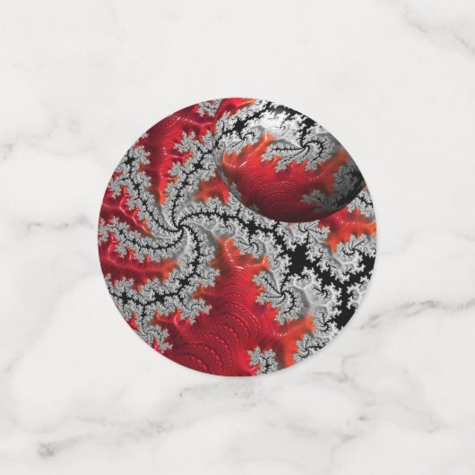 De schoonheid van Mandelbrots Table Confetti (Kleine voorkant)